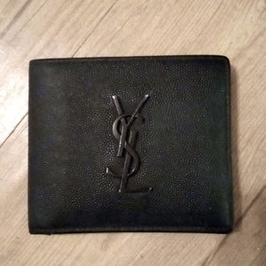 Yves Saint Laurent wallet barely used for sale "HALF PRICE"